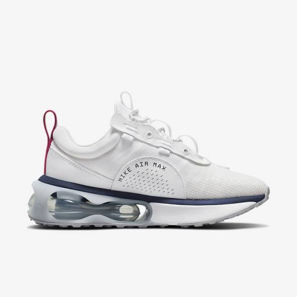 Nike Air Max 2021 Naisten Tennarit Valkoinen Sininen Platina Pinkki | NK571NFC