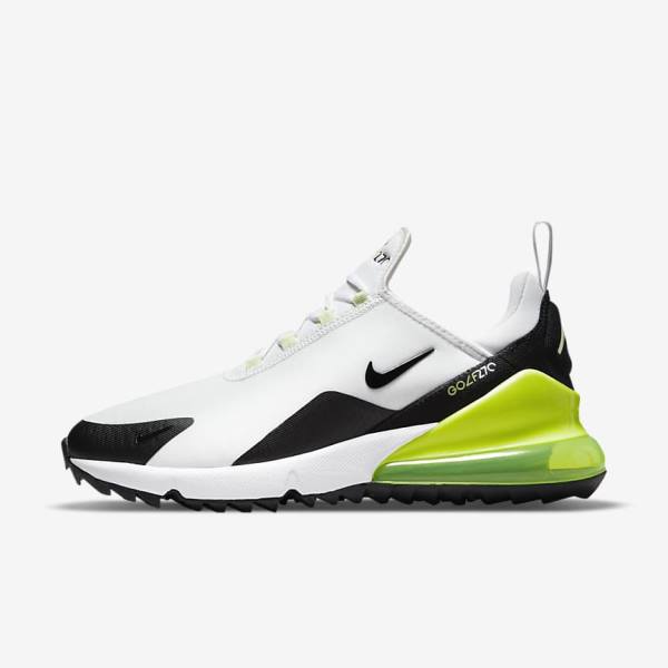 Nike Air Max 270 G Miesten Golfkengät Valkoinen Mustat | NK628LXI