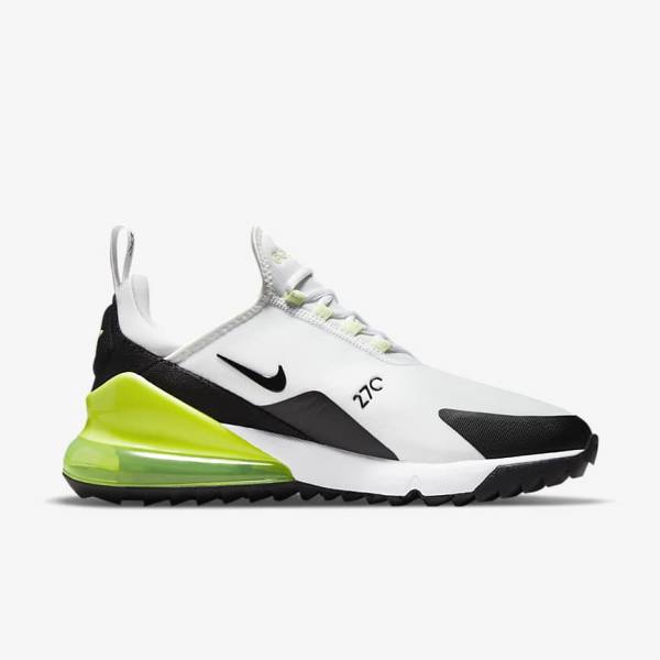 Nike Air Max 270 G Naisten Golfkengät Valkoinen Mustat | NK405IMG