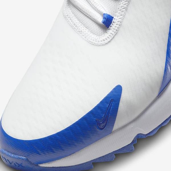 Nike Air Max 270 G Naisten Golfkengät Valkoinen Sininen Platina Mustat | NK654YGW