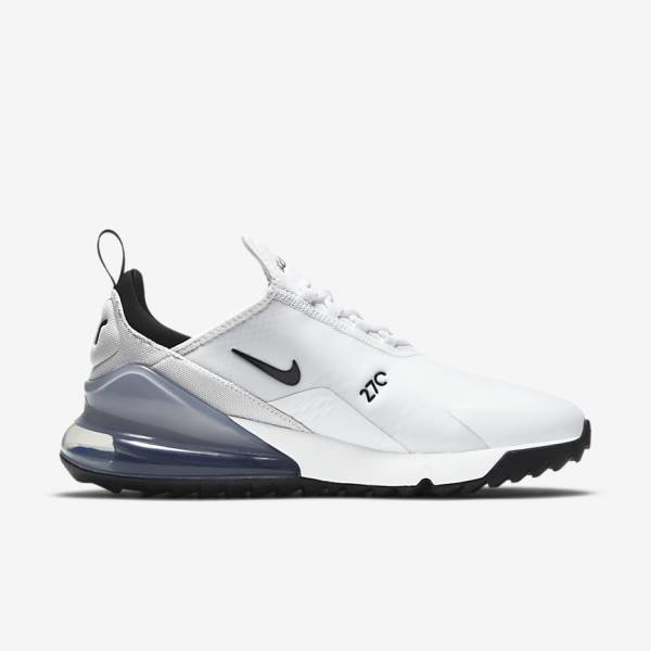 Nike Air Max 270 G Naisten Golfkengät Valkoinen Platina Mustat | NK820SJH