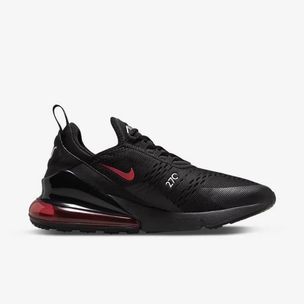 Nike Air Max 270 Miesten Tennarit Mustat Valkoinen Punainen | NK478SQP