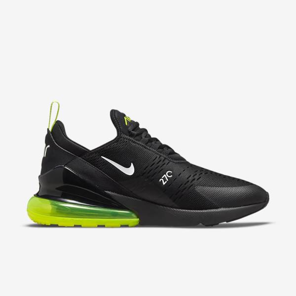 Nike Air Max 270 Miesten Tennarit Mustat Hopea Valkoinen | NK698CMK