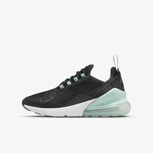 Nike Air Max 270 Older Lasten Tennarit Valkoinen Minttu Mustat | NK927AUS