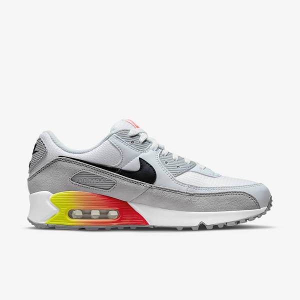 Nike Air Max 90 Air Max Month Miesten Tennarit Harmaat Vaaleanpunainen Mustat | NK498EQJ