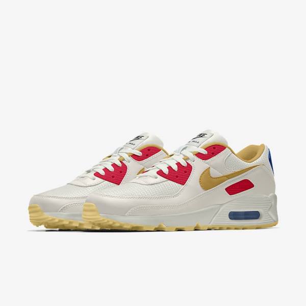 Nike Air Max 90 By You Custom Naisten Tennarit Monivärinen | NK801QXS