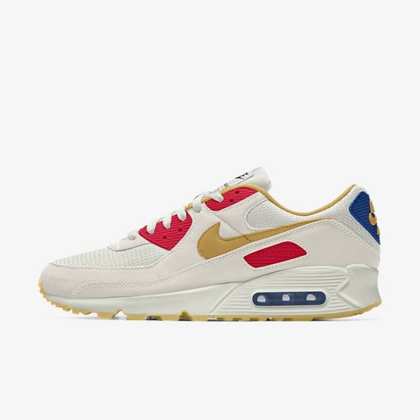 Nike Air Max 90 By You Custom Naisten Tennarit Monivärinen | NK801QXS