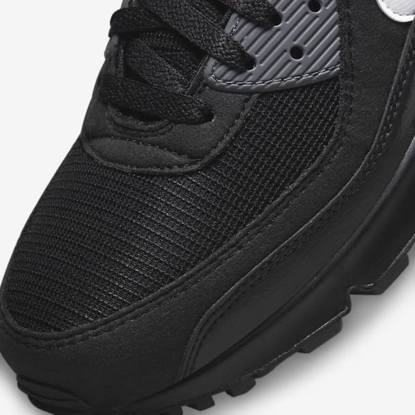 Nike Air Max 90 Miesten Tennarit Mustat Harmaat Valkoinen | NK295AOL