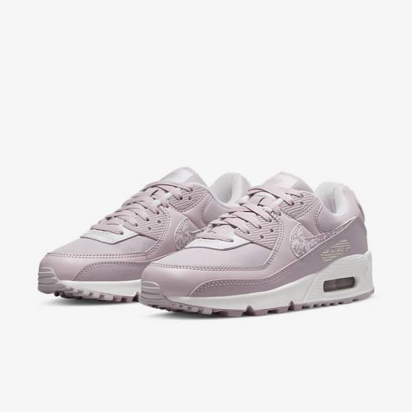 Nike Air Max 90 Naisten Tennarit Violetit Valkoinen | NK204KGN