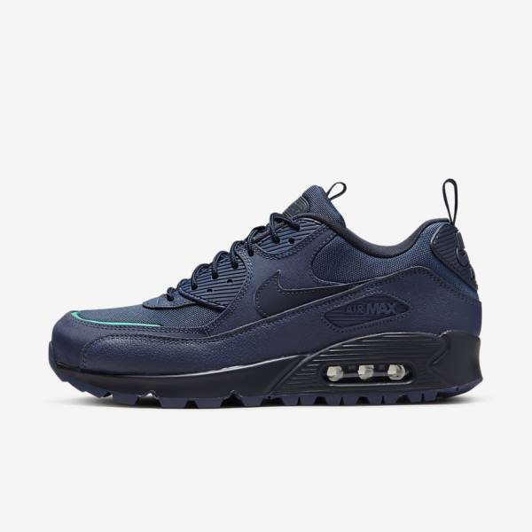 Nike Air Max 90 Surplus Miesten Tennarit Laivastonsininen Obsidian | NK281SZL