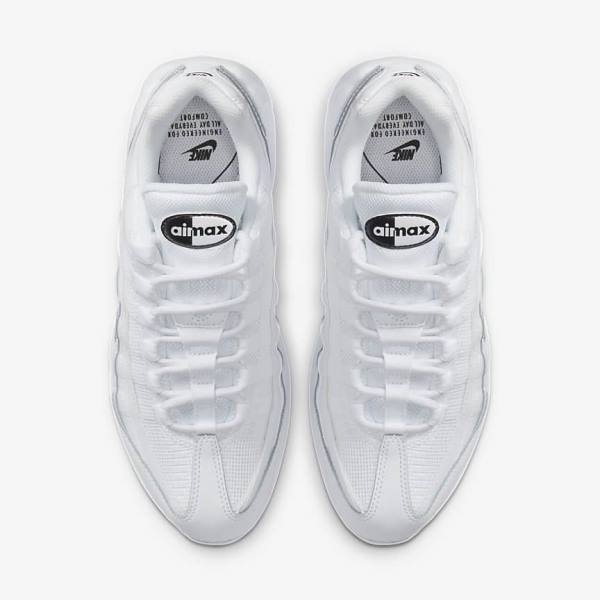 Nike Air Max 95 Essential Naisten Tennarit Valkoinen Mustat | NK265VBD