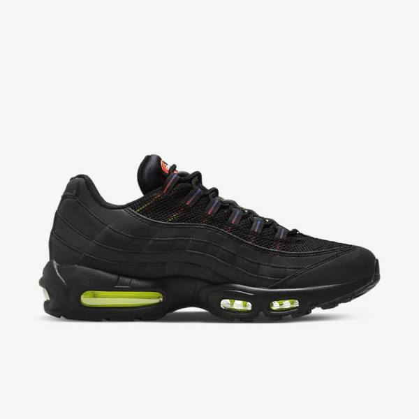 Nike Air Max 95 Miesten Tennarit Mustat Sininen Vaaleanpunainen | NK157LYB