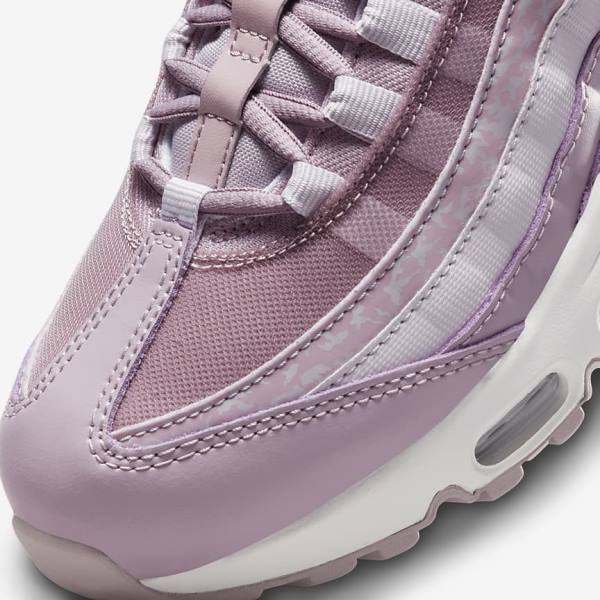 Nike Air Max 95 Naisten Tennarit Violetit Valkoinen Metal Hopea | NK278YLM