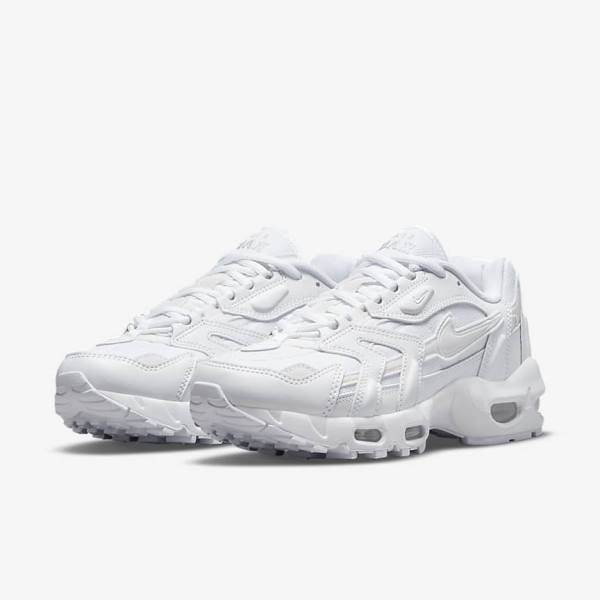 Nike Air Max 96 2 Naisten Tennarit Valkoinen Platina Metal Hopea Valkoinen | NK837AKQ