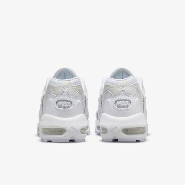 Nike Air Max 96 2 Naisten Tennarit Valkoinen Platina Metal Hopea Valkoinen | NK837AKQ