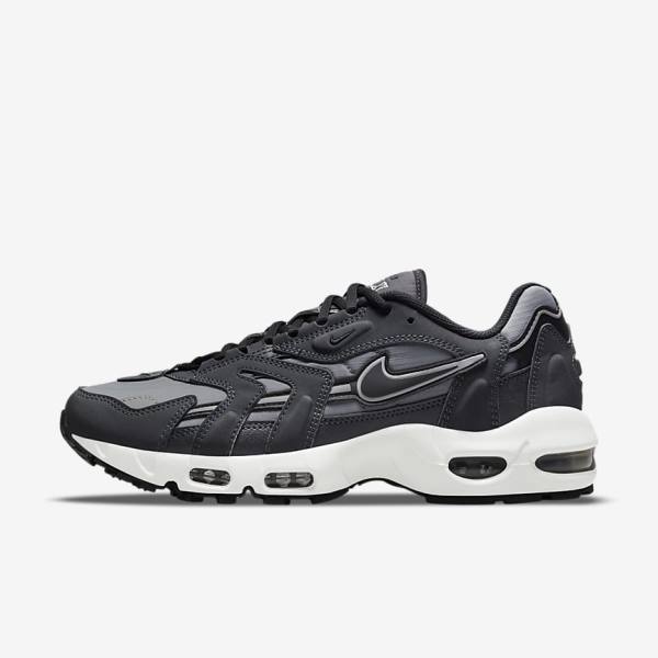 Nike Air Max 96 II Miesten Tennarit Harmaat Tummanharmaat Valkoinen Mustat | NK672BUX