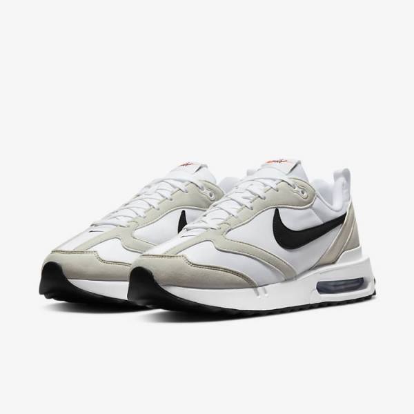 Nike Air Max Dawn Miesten Tennarit Valkoinen Vaaleanbeige Mustat | NK506HCZ