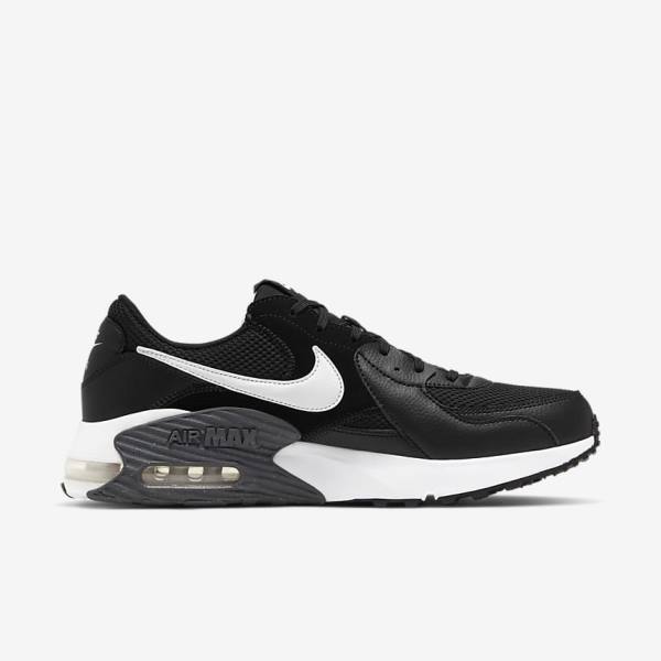 Nike Air Max Excee Miesten Tennarit Mustat Tummanharmaat Valkoinen | NK384ZFL