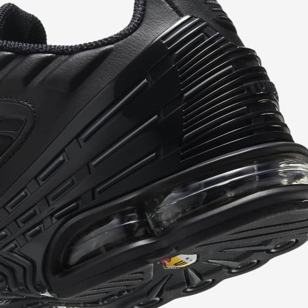 Nike Air Max Plus 3 Nahkaiset Miesten Tennarit Mustat Tummanharmaat | NK305IGF