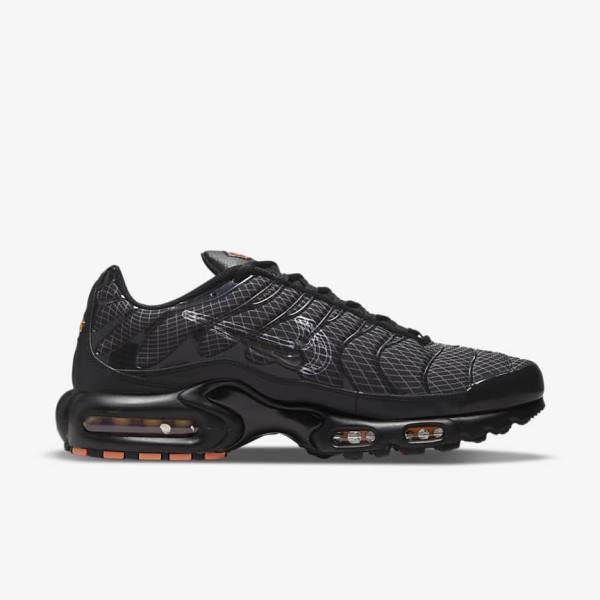 Nike Air Max Plus Miesten Tennarit Mustat Oranssi Harmaat Valkoinen | NK627WSY