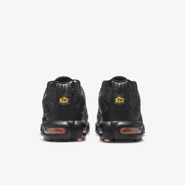 Nike Air Max Plus Miesten Tennarit Mustat Oranssi Harmaat Valkoinen | NK627WSY