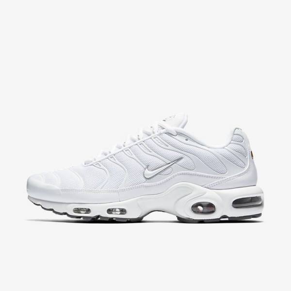 Nike Air Max Plus Miesten Tennarit Valkoinen Mustat Harmaat Valkoinen | NK294BIZ