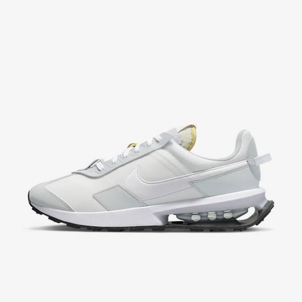 Nike Air Max Pre-Day Miesten Tennarit Valkoinen Platina Harmaat Valkoinen | NK943MFN