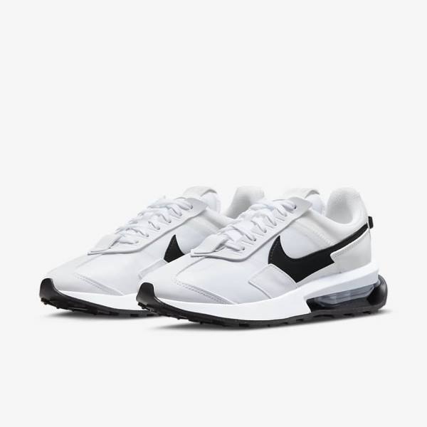 Nike Air Max Pre-Day Naisten Tennarit Valkoinen Metal Hopea Mustat | NK237AIB