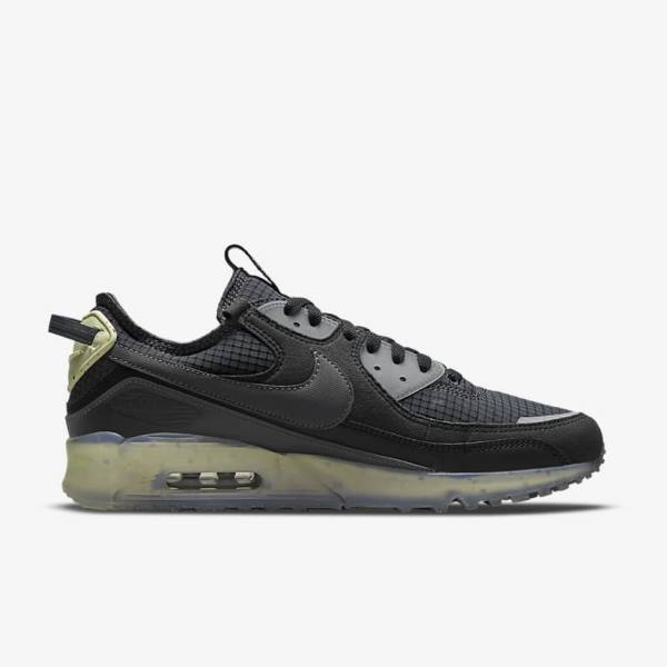 Nike Air Max Terrascape 90 Miesten Tennarit Mustat Vaaleanvihreä Tummanharmaat | NK638AEK