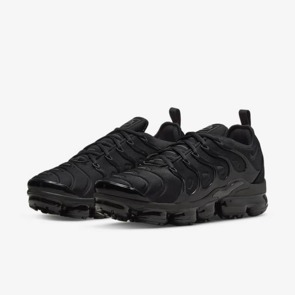 Nike Air VaporMax Plus Miesten Tennarit Mustat Tummanharmaat | NK167SLV