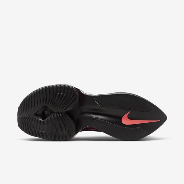 Nike Air Zoom Alphafly NEXT% Flyknit Maantie Racing Miesten Juoksukengät Oranssi Turkoosi Mustat | NK043JPL