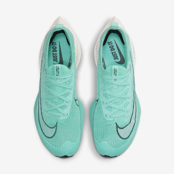 Nike Air Zoom Alphafly NEXT% Flyknit Maantie Racing Miesten Juoksukengät Oranssi Mustat | NK467JRP