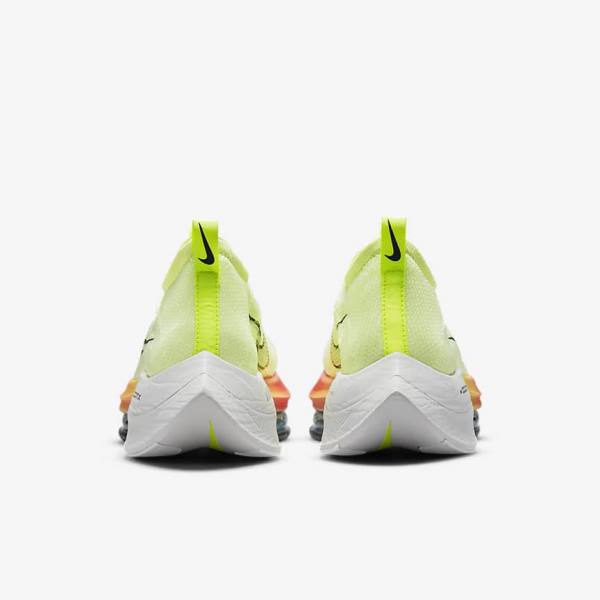 Nike Air Zoom Alphafly NEXT% Flyknit Maantie Racing Miesten Juoksukengät Vaaleanmango Metal Punainen Ruskea Mustat | NK514PNW