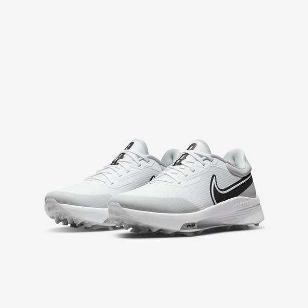 Nike Air Zoom Infinity Tour NEXT% Miesten Golfkengät Valkoinen Harmaat Turkoosi Mustat | NK659UKH