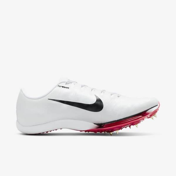 Nike Air Zoom Maxfly More Uptempo Athletics Sprinting Spikes Miesten Juoksukengät Valkoinen Punainen Mustat | NK687THZ