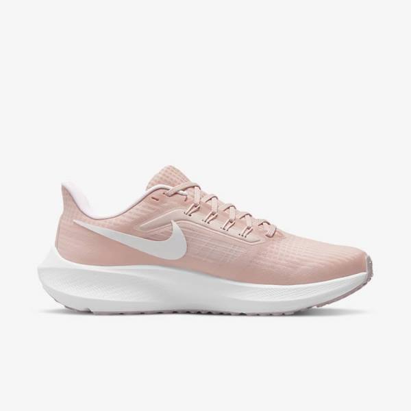 Nike Air Zoom Pegasus 39 Maantie Naisten Juoksukengät Pinkki Vaaleanpinkki Valkoinen | NK708QXG