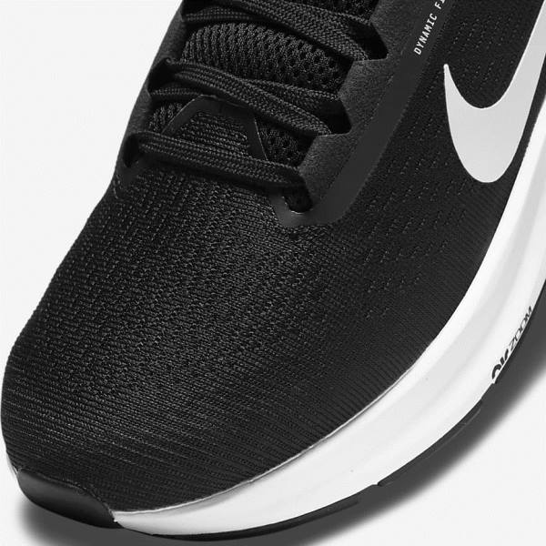 Nike Air Zoom Structure 24 Maantie Naisten Juoksukengät Mustat Valkoinen | NK293XGQ