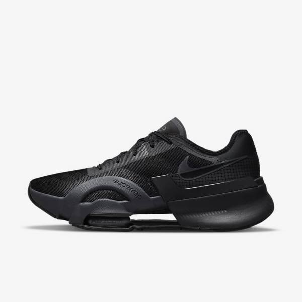 Nike Air Zoom SuperRep 3 HIIT Class Miesten Treenikengät Mustat Tummanharmaat | NK854JKG