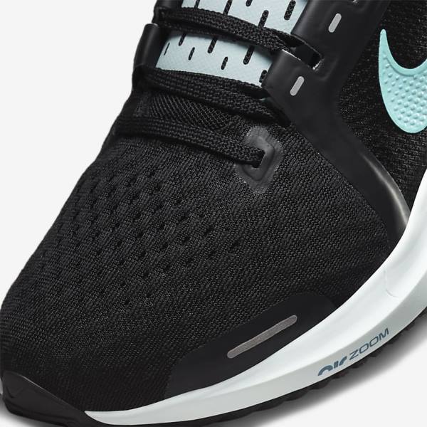 Nike Air Zoom Vomero 16 Maantie Naisten Juoksukengät Mustat Vaaleanturkoosi Vihreä | NK792KND