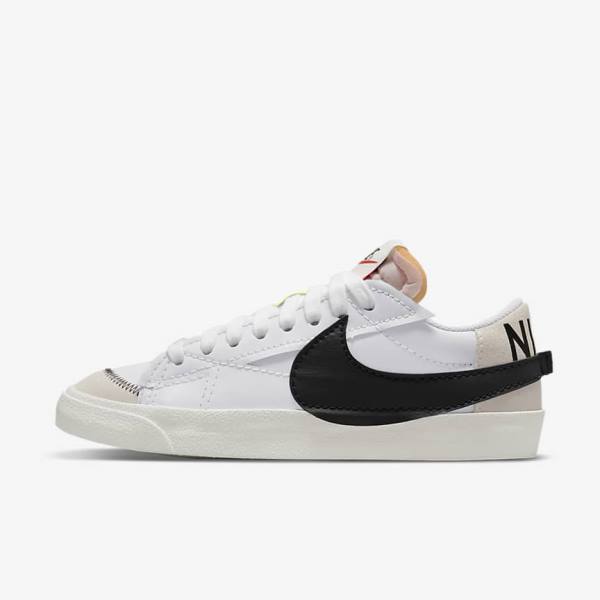 Nike Blazer Low 77 Jumbo Miesten Tennarit Valkoinen Mustat | NK493MAI