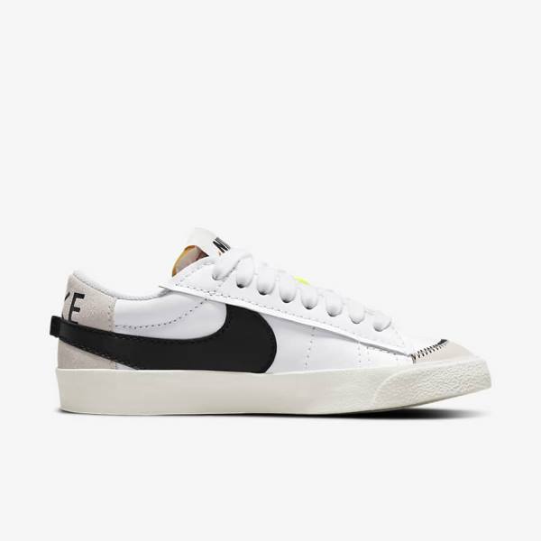 Nike Blazer Low 77 Jumbo Naisten Tennarit Valkoinen Mustat | NK362RIY