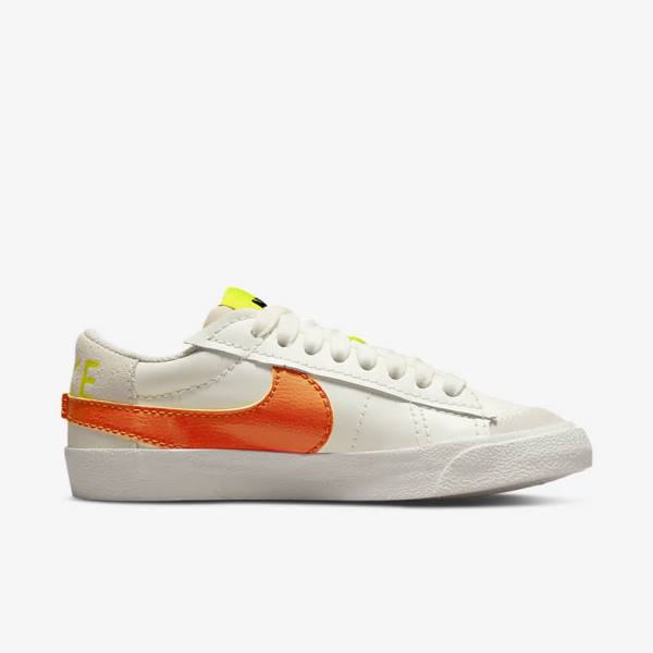 Nike Blazer Low 77 Jumbo Naisten Tennarit Vihreä Oranssi | NK436GSQ