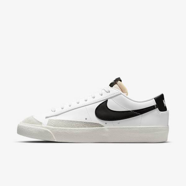 Nike Blazer Low 77 Naisten Tennarit Valkoinen Mustat | NK461JUZ