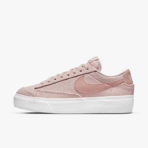 Nike Blazer Low Platform Naisten Tennarit Pinkki Valkoinen Pinkki Pinkki | NK038JMQ