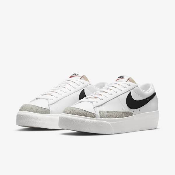 Nike Blazer Low Platform Naisten Tennarit Valkoinen | NK420XAI