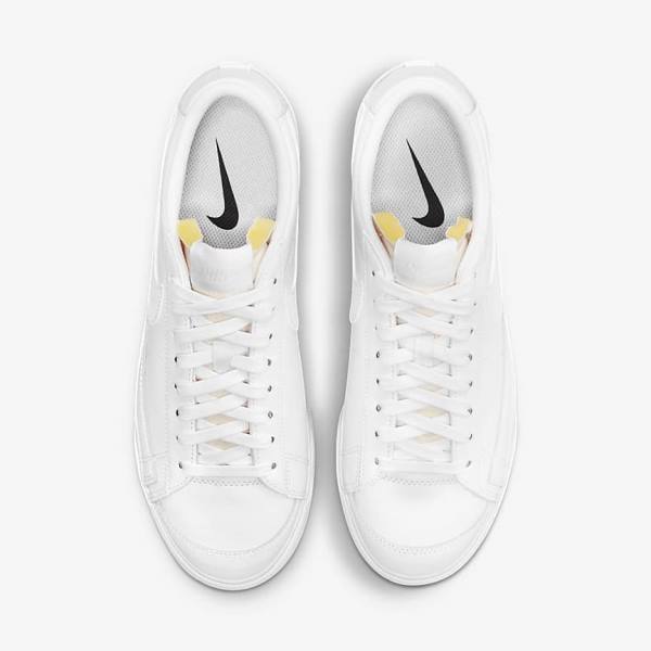 Nike Blazer Low Platform Naisten Tennarit Valkoinen | NK679ZUS