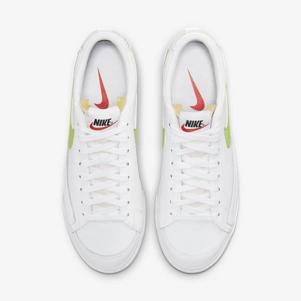 Nike Blazer Low Platform Naisten Tennarit Valkoinen Mustat Vaaleansitruuna | NK745PHW