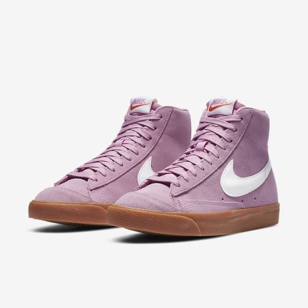 Nike Blazer Mid 77 Naisten Tennarit Pinkki Ruskea Oranssi Valkoinen | NK839SPB