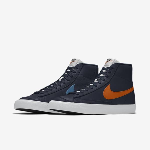 Nike Blazer Mid By You Custom Miesten Tennarit Monivärinen | NK892FTL