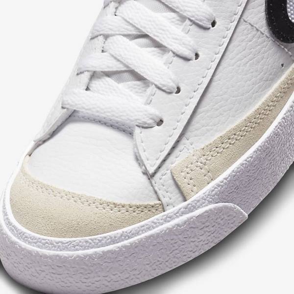 Nike Blazer Older Lasten Tennarit Valkoinen Mustat | NK857OAZ